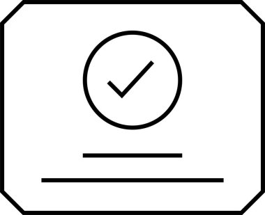 Web arayüzü simgesi, vektör illüstrasyonu