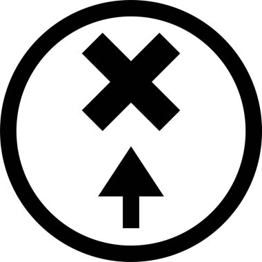 ok simgesinin vektör illüstrasyonu