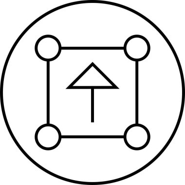 seo modern simgesinin vektör illüstrasyonu