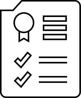 rapor simgesi vektör illüstrasyonu 