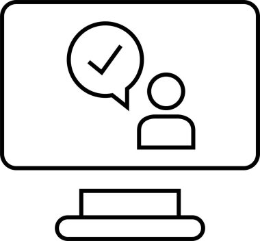 SMS ve Metin konuşma ikonu vektör illüstrasyonu