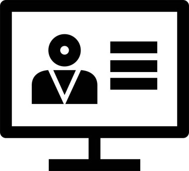 iş konsepti ikon vektör illüstrasyonu