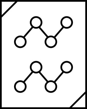 rapor simgesi vektör illüstrasyonu 