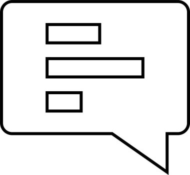 sohbet, mesaj, sohbet, vektör simgesi