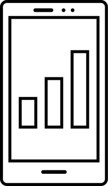 İş. Web simgesi basit illüstrasyon