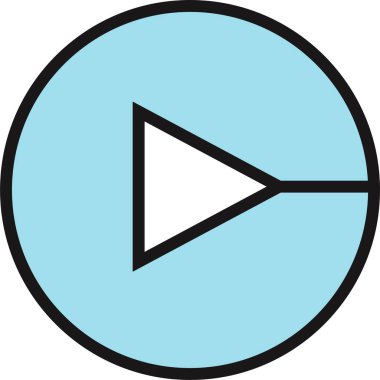 kullanıcı arayüzü ok simgesi, vektör illüstrasyonu