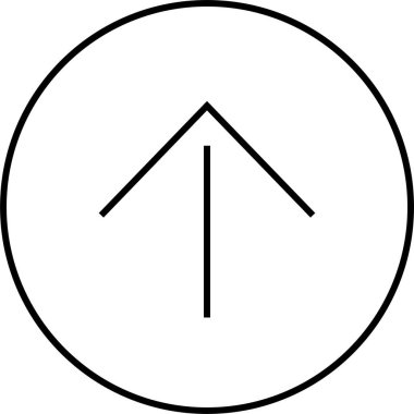 kullanıcı arayüzü ok simgesi, vektör illüstrasyonu