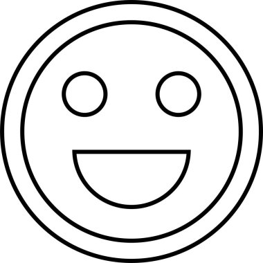 emoji yüz vektör illüstrasyonu