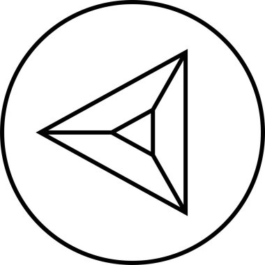 kullanıcı arayüzü ok simgesi, vektör illüstrasyonu