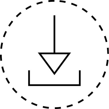 kullanıcı arayüzü ok simgesi, vektör illüstrasyonu