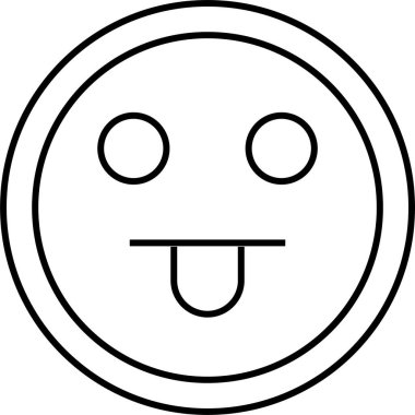 emoji yüz vektör illüstrasyonu