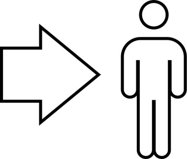 Basit web bilgi simgesi, vektör illüstrasyonu