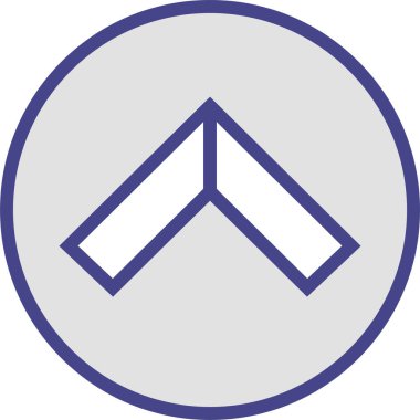 kullanıcı arayüzü ok simgesi, vektör illüstrasyonu