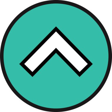 İnternet Web Arrow Simgesi, Vektör İllüstrasyonu