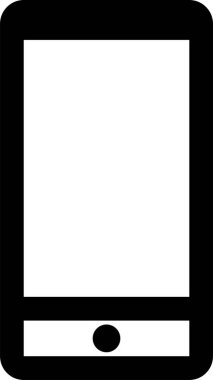 tablet pc simgesi, vektör illüstrasyonu