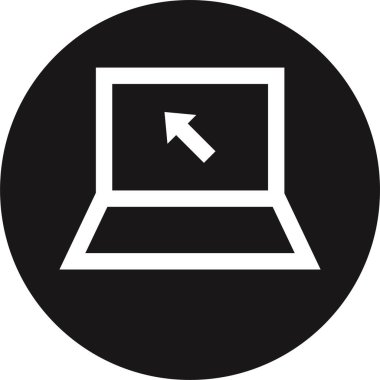 kullanıcı arayüzü ok simgesi, vektör illüstrasyonu