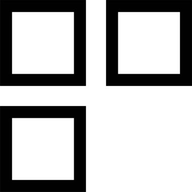 Modern b 'nin vektör illüstrasyonu eksik simgesi