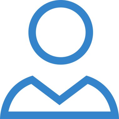 kullanıcı profili simgesi, vektör illüstrasyonu