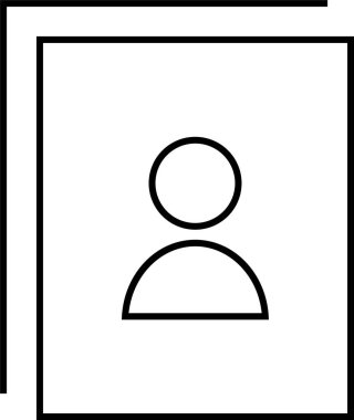 Basit eğitim ikonu, vektör illüstrasyonu