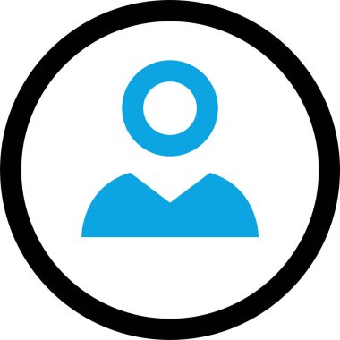 kullanıcı profili simgesi, vektör illüstrasyonu