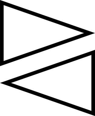 Ok. Web simgesi vektör illüstrasyonu