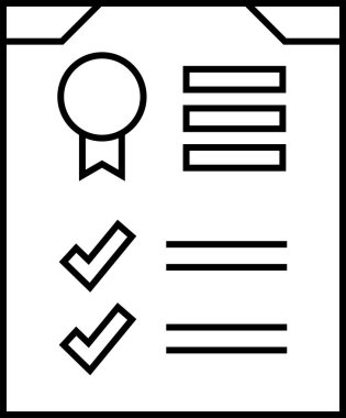 rapor simgesi vektör illüstrasyonu 