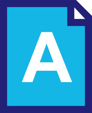 b harfinin vektör illüstrasyonu