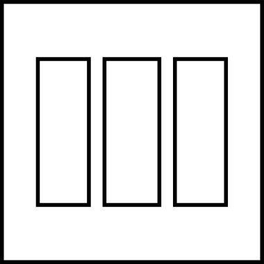 Web arayüzü simgesi, vektör illüstrasyonu