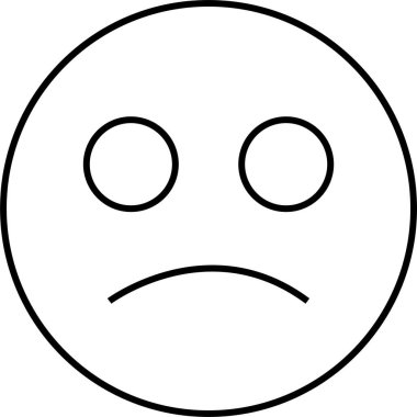 emoji yüz vektör illüstrasyonu