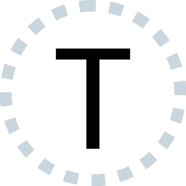 Web simgesi için modern ve eğri sembolünün vektör illüstrasyonu