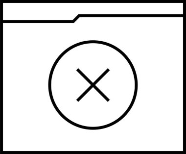 Web arayüzü simgesi, vektör illüstrasyonu