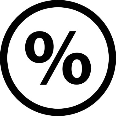 Basit alışveriş konsepti simgesi, vektör illüstrasyonu