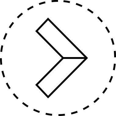 kullanıcı arayüzü ok simgesi, vektör illüstrasyonu