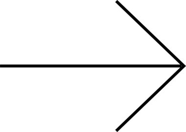 kullanıcı arayüzü ok simgesi, vektör illüstrasyonu