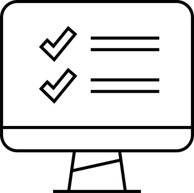 Basit web bilgi simgesi, vektör illüstrasyonu