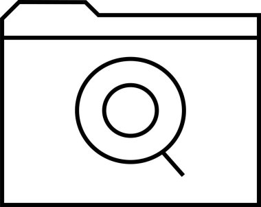 dizin simgesi vektör illüstrasyonu 