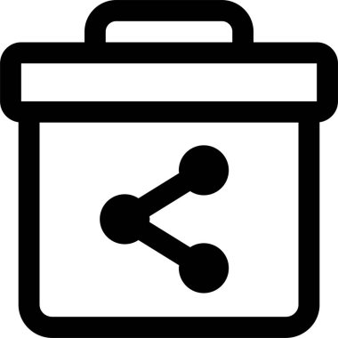 iş konsepti ikon vektör illüstrasyonu