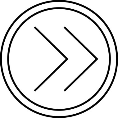 kullanıcı arayüzü ok simgesi, vektör illüstrasyonu