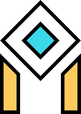 Seyahat. Web simgesi basit illüstrasyon