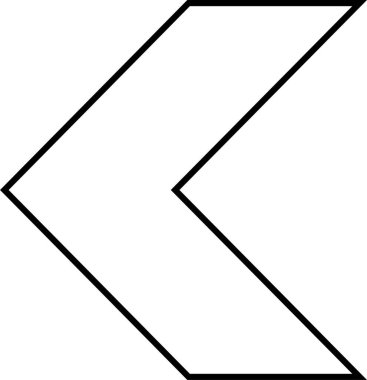 kullanıcı arayüzü ok simgesi, vektör illüstrasyonu