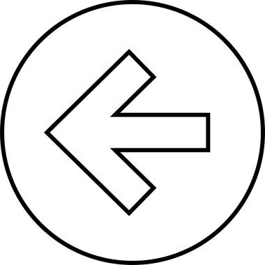 kullanıcı arayüzü ok simgesi, vektör illüstrasyonu