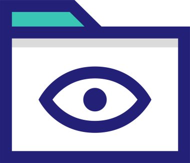 dizin simgesi vektör illüstrasyonu 