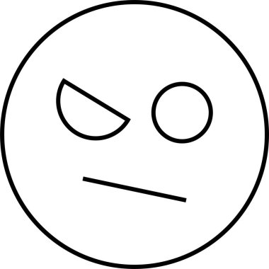 emoji yüz vektör illüstrasyonu