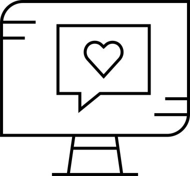 SMS ve Metin konuşma ikonu vektör illüstrasyonu