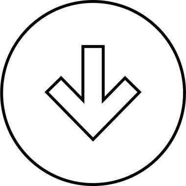 Basit web bilgi simgesi, vektör illüstrasyonu