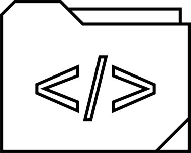 dizin simgesi vektör illüstrasyonu 