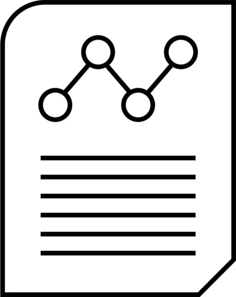 Bericht Symbol Vektor Illustration — Stockvektor