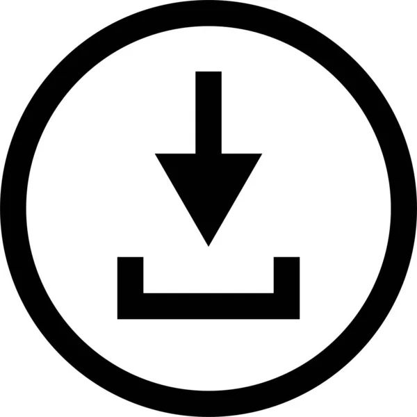 Icono Flecha Interfaz Usuario Ilustración Vectorial — Archivo Imágenes Vectoriales