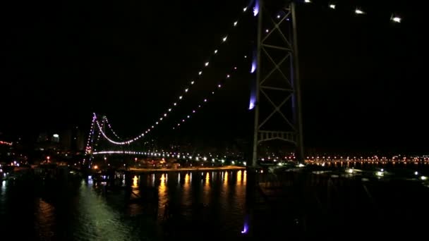 Ponte de florianópolis — Vídeo de Stock