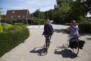 Şehrin sokak manzarası 